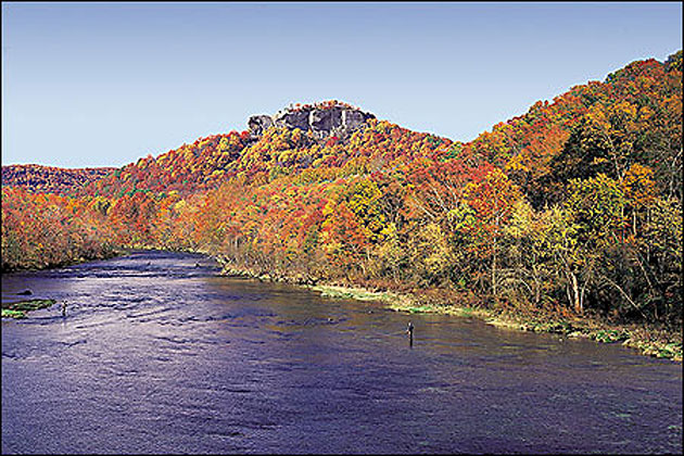 Little Red River in the Arkansas Ozarks
