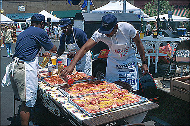 World's Championship Steak Cook-off and Magnolia Blossom Festival