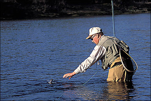 Fly Fishing on The White River